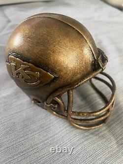 NFL Kansas City Chiefs Desktop Helmet Sculpture/Statue AFC & Super Bowl Champion