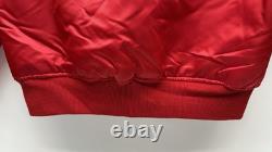 NFL Kansas City Chiefs Satin Bomber Starter Jacket Medium Youth Super Bowl Champ