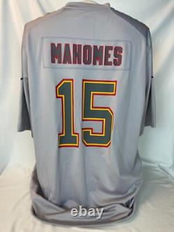 NFL Mens KC Chiefs Patrick Mahomes Super Bowl LVII #15 Jersey Gray Size XXL