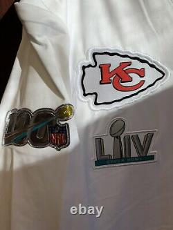 NFL Nike On-Field Super Bowl LIV 54 Kansas City Chiefs Media Jacket/Vest 2XL NWT