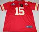 Nfl Super Bowl Lviii Kansas City Chiefs Patrick Mahomes #15 Jersey Large Red Nwt