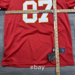 NFL Super Bowl LVIII Kansas City Chiefs Travis Kelce #87 Jersey M Red NWT