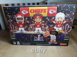 NFL Super Bowl LVII & LVIII Champions KC Chiefs Little People Fisher Price (#9)