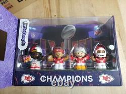 NFL Super Bowl LVII & LVIII Champions KC Chiefs Little People Fisher Price (#9)