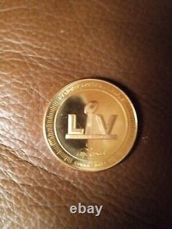 NFL Super Bowl LV 55 Official Commemorative Flip Coin Chiefs VS Buccaneers