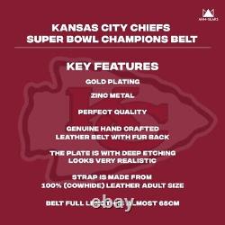 New Customise Kansas City Chiefs Super Bowl Championship Belt