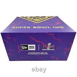 New Era Super Bowl LVIII Exclusive Hat #D/158 Las Vegas 58 Kansas City Chiefs