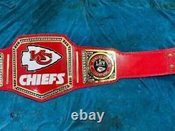 New Kansas City Chiefs Super Bowl LVIII Championship Belt 2MM 4mm Brass