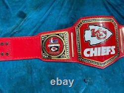 New Kansas City Chiefs Super Bowl LVIII Championship Belt 2MM 4mm Brass