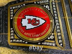 New Kansas City Chiefs Super Bowl LVIII Championship Belt 2MM 4mm Brass
