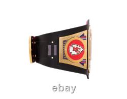 New Kansas City Superbowl Championship Leather belt Adult size 2mm NEW