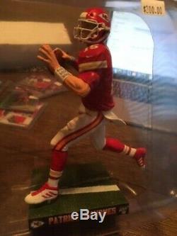 New Patrick Mahomes II Kansas City Chiefs Sculpture Rare Super Bowl Figurine