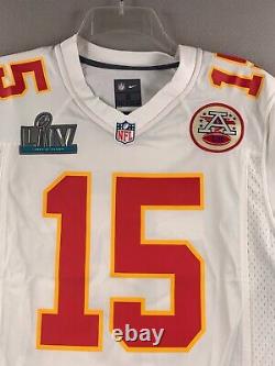 New Patrick Mahomes Kansas City Chiefs Nike Super Bowl LIV Game Jersey Men's XL