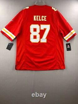 New Travis Kelce Kansas City Chiefs Nike Super Bowl LIV Game Jersey Men's XL