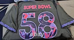 Nike Anthracite Super Bowl LVIII 58 Limited Edition Jersey Classic Cool 2XL NWT