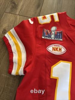 Nike Authentic Chiefs Super Bowl Nike FUSE Vapor Elite Mahomes Game Jersey 40 M