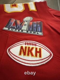 Nike Authentic Chiefs Super Bowl Nike FUSE Vapor Elite Mahomes Game Jersey 40 M