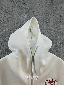 Nike Hoodie Men's XXL Ivory Color KC Chiefs Superpower LIV NFL Onfield Apparel