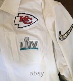Nike Kansas City Chiefs Dri-Fit Sideline Super Bowl LIV Long-Sleeve Size XXL Men