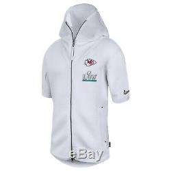 Nike Kansas City Chiefs Mens Super Bowl LIV Media Showout Hoodie Jacket 3XL