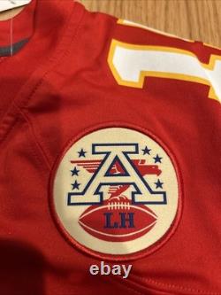 Nike Kansas City Chiefs Patrick Mahomes Red Super Bowl LIX Game Jersey Sz M 67NM