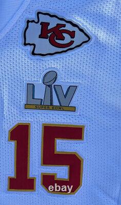 Nike Kansas City Chiefs Patrick Mahomes Super Bowl LV Media Short Sleeve Hoodie