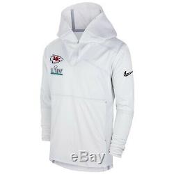 Nike Kansas City Chiefs Super Bowl 54 Bound Media Night Pullover Jacket Large