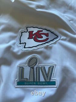 Nike Kansas City Chiefs Super Bowl LIV 54 Champions Media Night Jacket Size 2XL