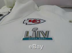 Nike Kansas City Chiefs Super Bowl LIV 54 Media Night Showout Hoodie Size XL SB
