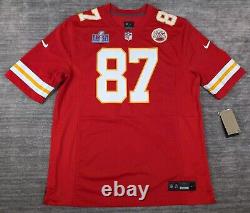 Nike Kansas City Chiefs Travis Kelce Super Bowl LVIII Jersey NWT Size Large