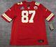 Nike Kansas City Chiefs Travis Kelce Super Bowl Lviii Jersey Nwt Size Large