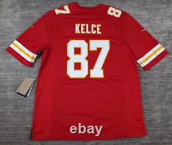 Nike Kansas City Chiefs Travis Kelce Super Bowl LVIII Jersey NWT Size Large