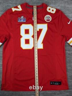 Nike Kansas City Chiefs Travis Kelce Super Bowl LVIII Jersey NWT Size Large
