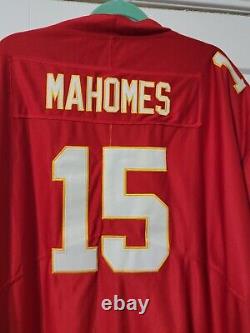 Nike NFL Kansas City Chiefs Patrick Mahomes LIV Superbowl Jersey, Men's Size 6XL
