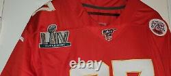 Nike NFL Kansas City Chiefs Travis Kelce #87 Super Bowl LIV Champions Game Event