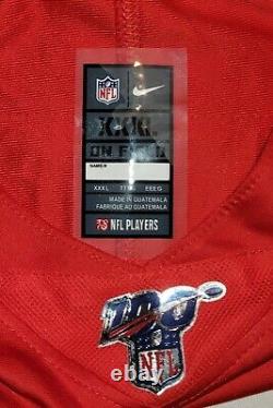 Nike NFL Kansas City Chiefs Travis Kelce #87 Super Bowl LIV Champions Game Event