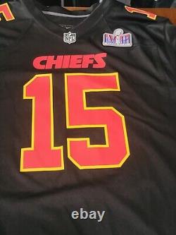 Nike Patrick Mahomes 2024 Black Super Bowl Jersey Size Adult XXL