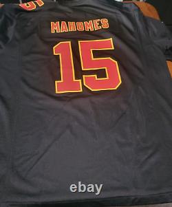 Nike Patrick Mahomes 2024 Black Super Bowl Jersey Size Adult XXL