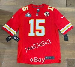 Nike Patrick Mahomes Kansas City Chiefs Mens Super Bowl LIV Game Edition Jersey