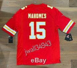 Nike Patrick Mahomes Kansas City Chiefs Mens Super Bowl LIV Game Edition Jersey