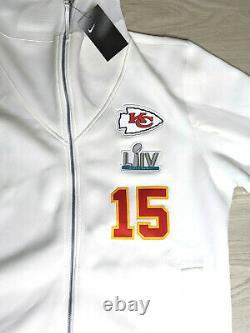 Nike Patrick Mahomes Kansas City Chiefs Super Bowl LIV Media Showout Hoodie XL