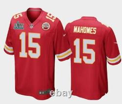 Nike Patrick Mahomes Kansas City Chiefs Superbowl Jersey (HOME/RED) Size Medium