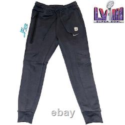 Nike Super Bowl 58 LVIII Opening Night Tech Fleece Jogger Sweatpant Chiefs 49ers