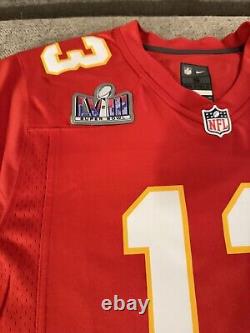 OFFICIAL Kansas City Chiefs TAYLOR SWIFT Nike Super Bowl LVIII Game Jersey #13 S