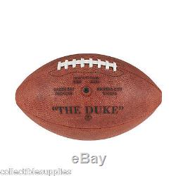 OFFICIAL SUPER BOWL I WILSON LEATHER NFL FOOTBALL with PACKERS, CHIEFS NAMES