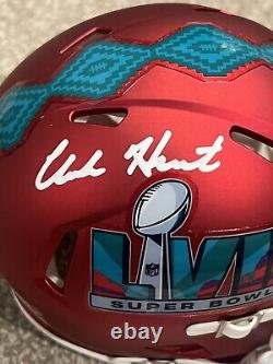 Owner Clark Hunt Signed Football Mini Helmet Kc Chiefs Super Bowl LVII Jsa Coa