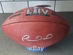 PATRICK MAHOMES Autographed Chiefs Official Super Bowl LIV Football FANATICS