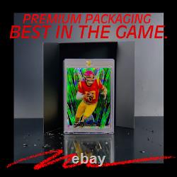 PATRICK MAHOMES CHECKERBOARD RED REFRACTOR HOLO PRIZM SP Super Bowl CHIEFS