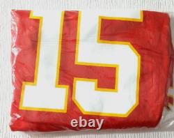 PATRICK MAHOMES Chiefs New 2019 With/SB 54 Patch Red Nike Game Jersey Sz. Medium