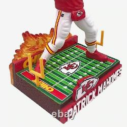 PATRICK MAHOMES KANSAS CITY CHIEFS ON FIRE BOBBLEHEAD FoCo EXCLUSIVE SB MVP NEW